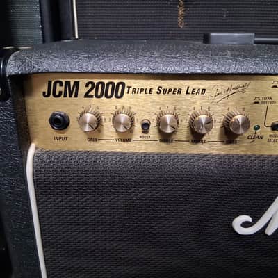 Marshall JCM 2000 TSL 122 Triple Super Lead 3-Channel 100-Watt 2x12" Guitar Combo 2000 Dr Tube Stable Bias New EL34B Tubes image 2