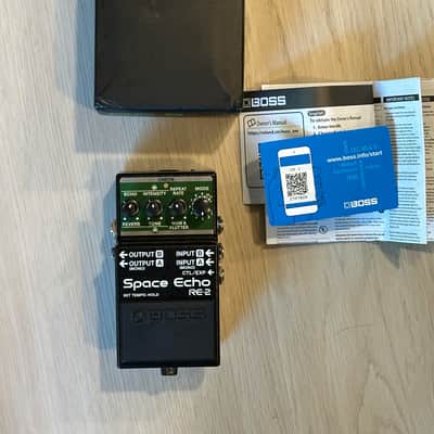 Boss RE-2 Space Echo 2022 - Present - Black / Green image 2