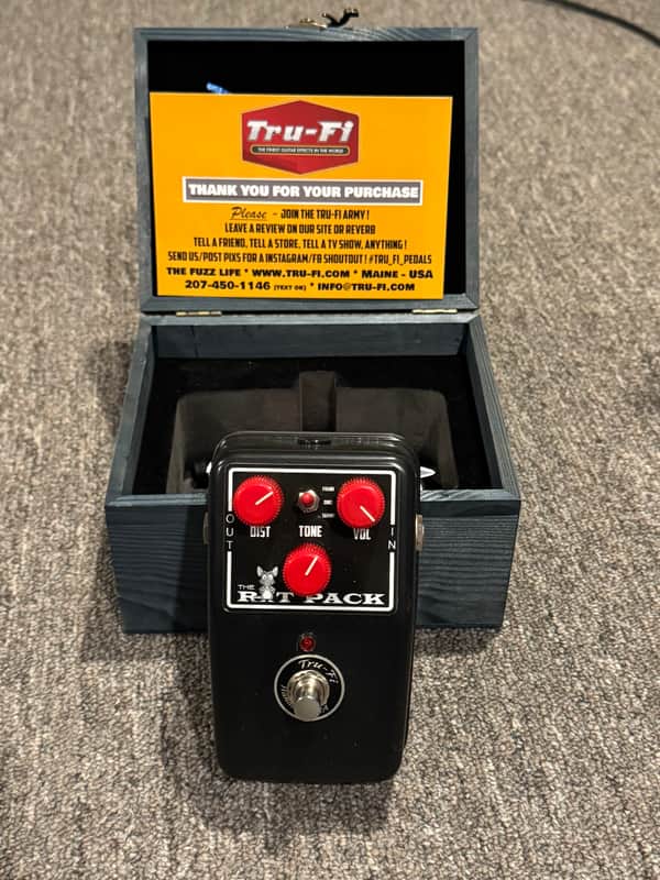 Tru Fi Rat Pack Tru-Fi Guitar Pedals | Built a R*t Pack today