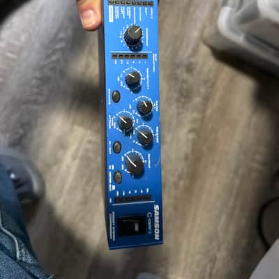 Samson C-Com 16  Stereo Compressor/Limiter 2010s - Blue image 1