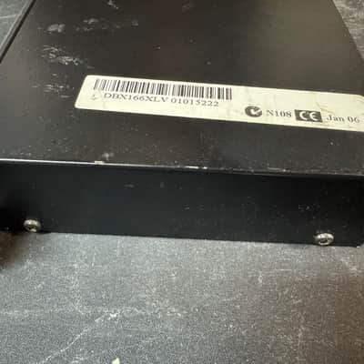 DBX 166XL Compressor/Limiter/Gate 2-Channel Rack Unit (Used) image 4