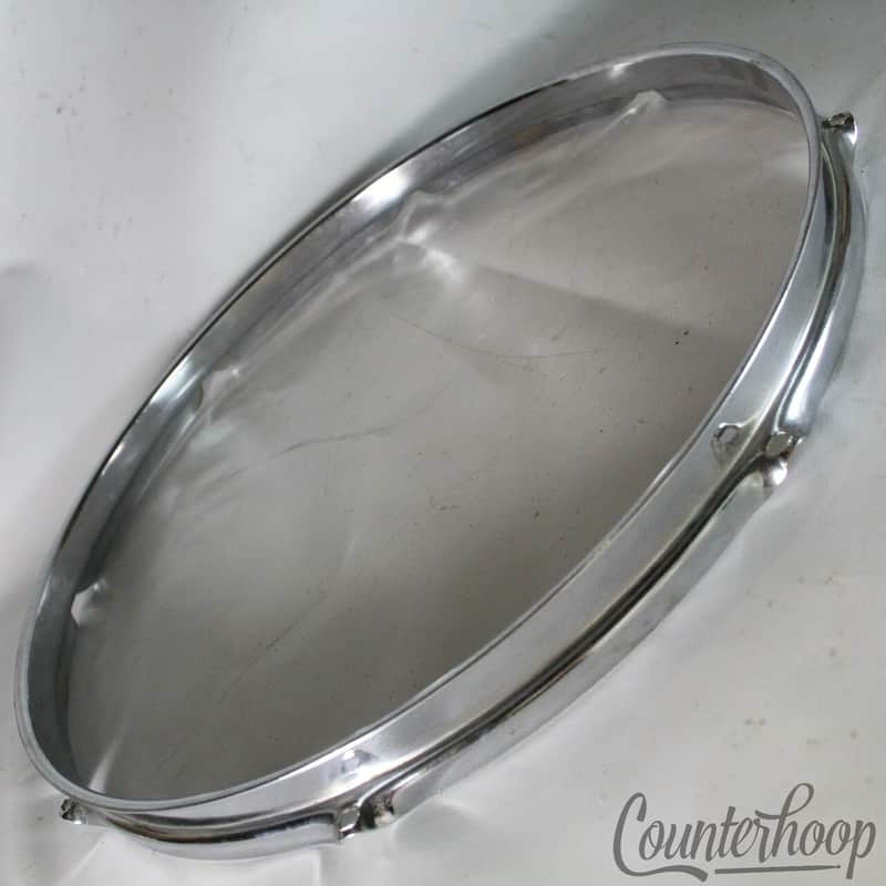 *Rogers 16"Tall-Boy Cleveland Floor Tom Drum Rim/Hoop Triple-Flange Holiday 60s* image 1