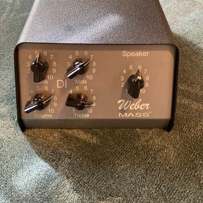 Weber MASS 25-Watt Attenuator with DI Tone Stack - 1990s Gray Wrinkle image 2