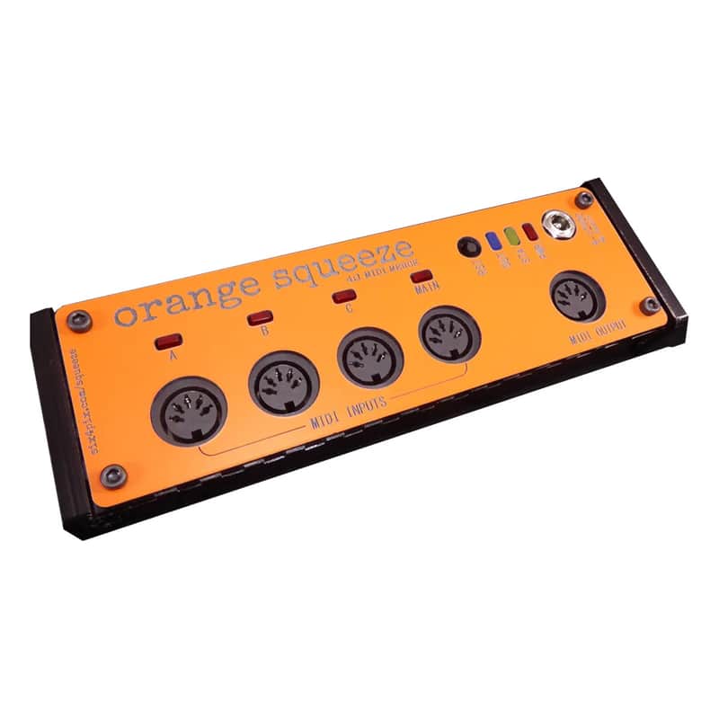 Sixty Four Pixels Orange Squeeze 4 Way MIDI Merge image 1
