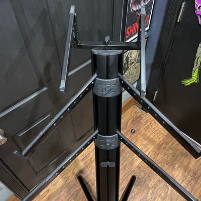 K&M 18860 Spider Pro Dual Tier Keyboard Stand w/ Laptop Rest Black image 2