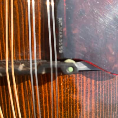 1923 Gibson A model Snakehead Mandolin w/ original case Lloyd Loar era image 9