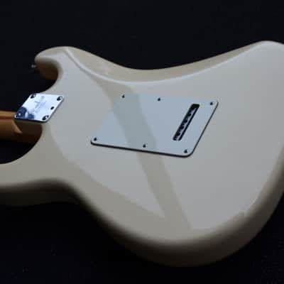 Fender American Standard Stratocaster made in USA 2008*all original/one owner*very fine guitar that sounds/plays/looks really great*nicely aged olympic white*frets are 100%* image 10