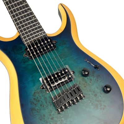Jackson Pro Plus Series DK Modern MDK7P HT, Ebony Fingerboard, Chlorine Burst image 12