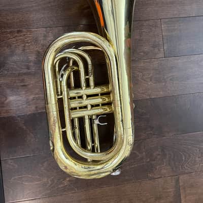 Yamaha YBH 301M Marching Baritone Horn with mouthpiece image 7