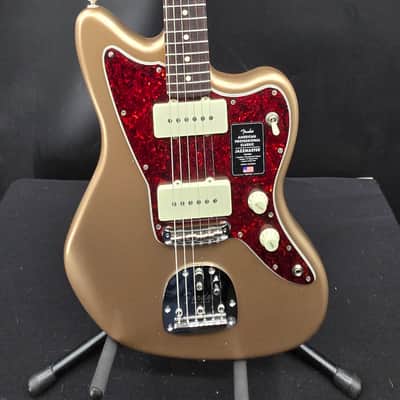 Fender American Professional Classic Jazzmaster®, Rosewood Fingerboard, Faded Firemist Gold image 2