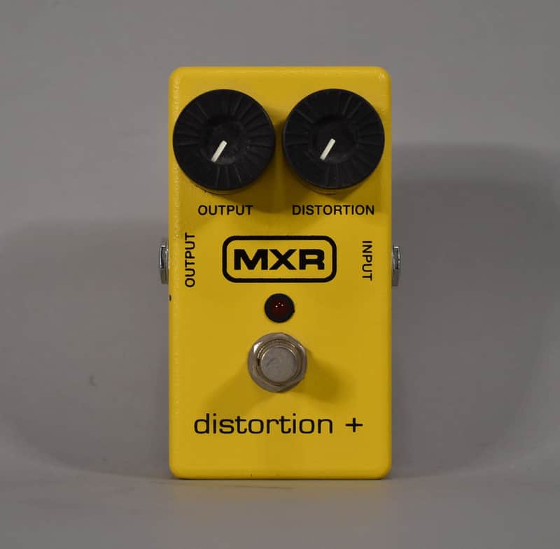 MXR M104 Distortion + Reissue Effects Pedal Yellow image 1