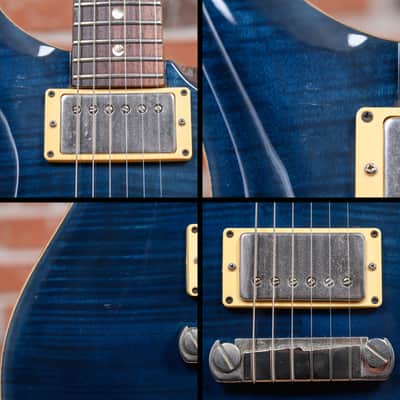 PRS Custom 22 Flame Maple 10 Top Whale Blue 1999 w/OHSC image 17