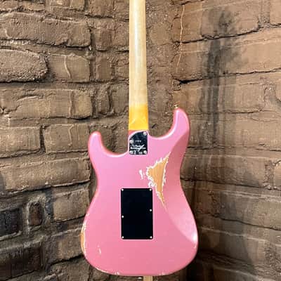 Fender Custom Shop 60's Stratocaster HSS Floyd Rose Heavy Relic - Burgundy Purple Mist image 2