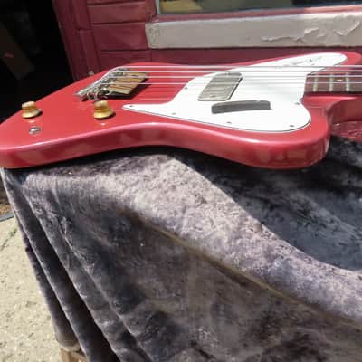 GIBSON 1966 THUNDERBIRD ll BASS BURGUNDY MIST PRO REFIN NON-REVERSE  RARE! [VIDEO] image 4