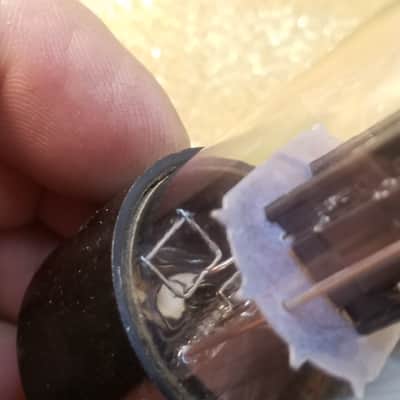 Raytheon perfect Matched Pair (2) 6SN7GT tNOS AT1000 TESTED Vacuum Tubes Support rods rugged dual triode 1949-1954 image 11
