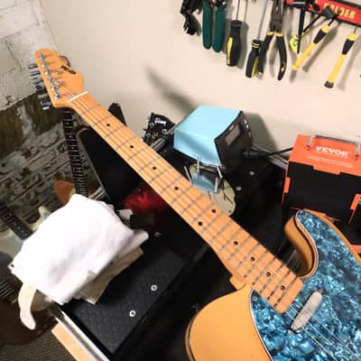 1980's Electra Telecaster Tele Maple Neck Electric Guitar image 16