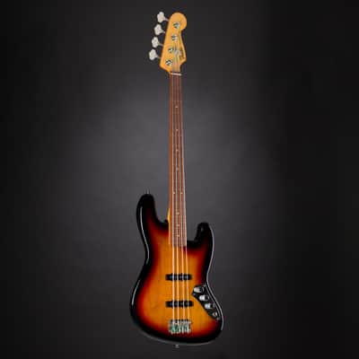 Fender AS Jaco Pastorius J-Bass F/L RW 3 Tone Sunburst - 4-String Electric Bass image 10