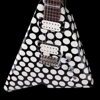 Pre-Owned 2017 Fender Custom Shop Masterbuilt Todd Krause Katana Black & White Dot with OHSC image 8