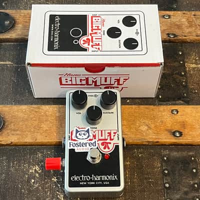 EHX Nano Big Muff Pi (Mods! NOS Transistor & Mids) Distortion Fuzz image 2
