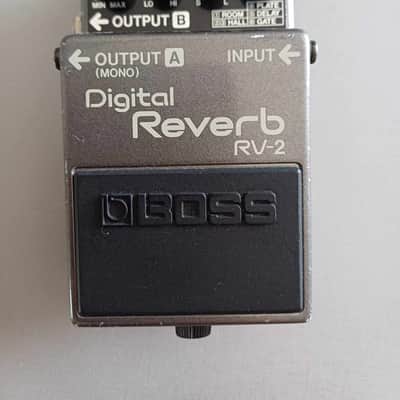 Boss RV-2 Digital Reverb (Dark Gray Label) 1987 - 1989 - Gray image 2