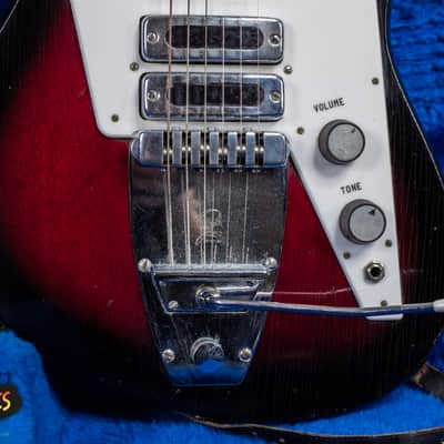 Galanti Grand Prix V4 1964 Italian red sunburst -VIDEO- image 12