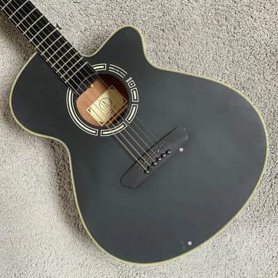 40 Inch Thin Body Acoustic Guitar, Mahogany Neck, Rosewood Fingerboard image 1