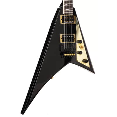Jackson Custom Shop Rhoads RR-VS Black with Brass Hardware