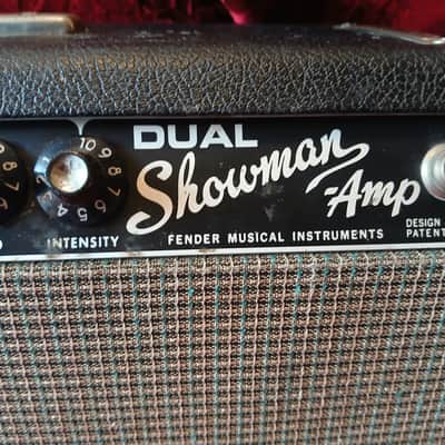 1967 Fender Dual Showman AB763 85 Watt Tube Electric Guitar Amp Head image 5