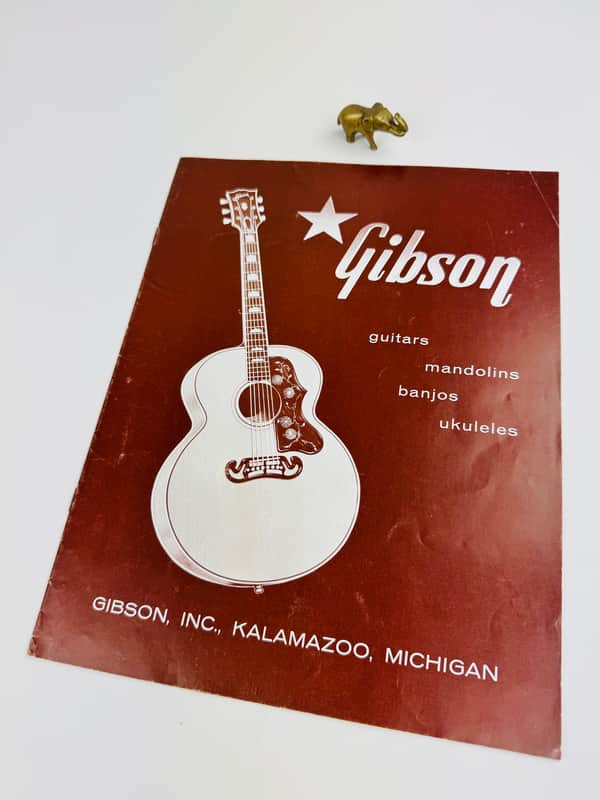 Gibson Guitars, Mandolins, Banjos & Ukuleles Catalog 1958 image 1