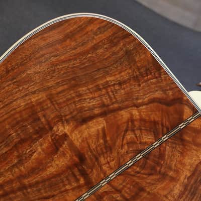 Minty! 2023 Gibson Custom Shop Hummingbird Custom Koa Dreadnought Acoustic Guitar Natural + COA OHSC image 14
