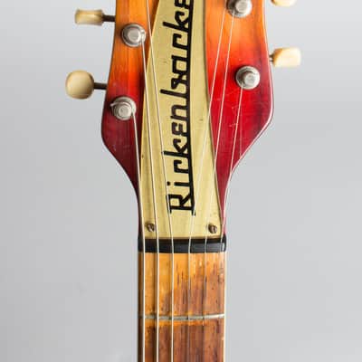 Rickenbacker Model 335F Semi-Hollow Body Electric Guitar (1959), ser. #2V126, black hard shell case. image 5