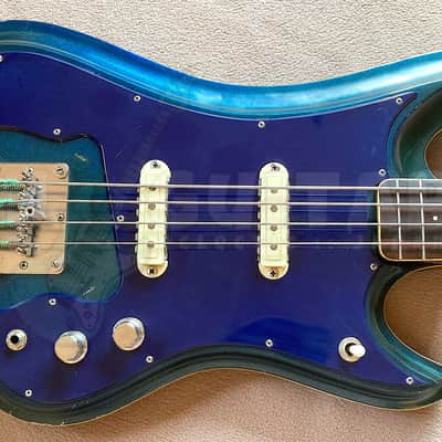 GUYATONE EB-9 'SHARP 5' BASS VINTAGE 1960s ALL ORIGINAL w/OHSC image 3