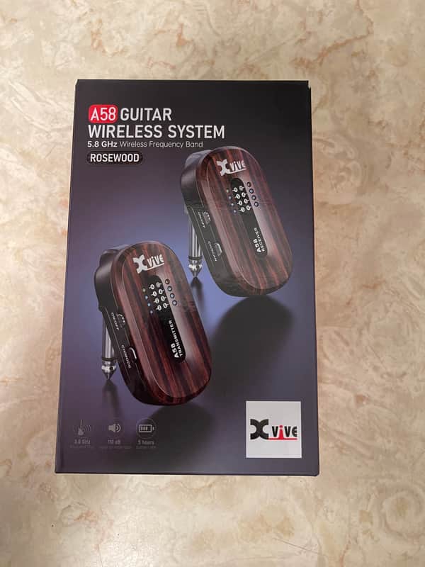 Wireless guitar Xvive A58 2026 image 1