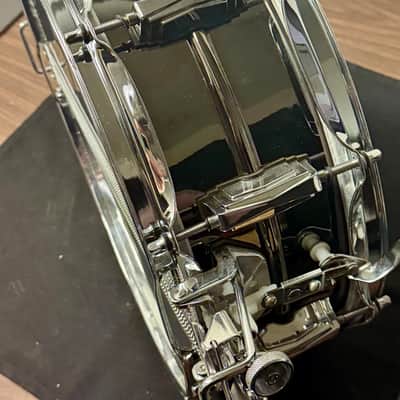 Ludwig Black Beauty 5x14 Super Sensitive Snare Drum - Black Nickel over Brass image 5