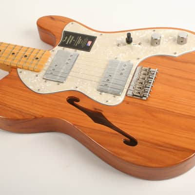 Fender American Vintage II 1972 Telecaster Thinline Maple Fingerboard Aged Natural FENV15859 image 12