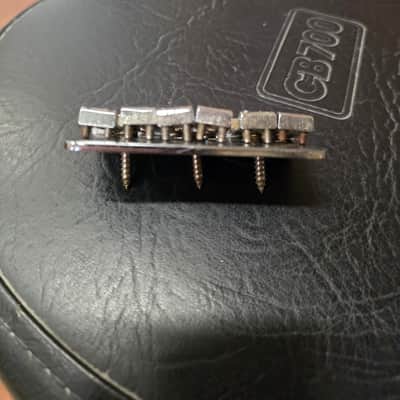 Fender USA Bullet Electric Guitar Bridge w Original Mounting Screws 1982 image 2