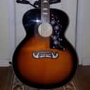 Epiphone EJ-200 Jumbo Acoustic Guitar | Vintage Sunburst OHSC Excellent