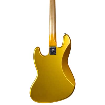 2024 Fender Custom Shop Time Machine Collection '63 Jazz Bass Journeyman Aged Aztec Gold image 8