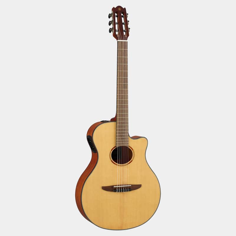 Yamaha NTX1 Acoustic Electric Nylon String Guitar Natural image 1