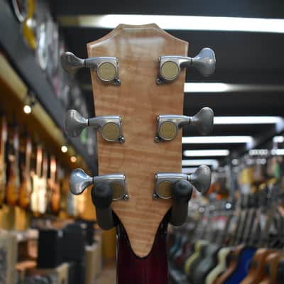 Taylor Custom Catch #8 C14CE Grand Auditorium Sitka Spruce/Flamed Maple Acoustic-Electric Guitar 2024 Lilac Wine w/Hard Case image 8