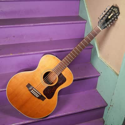 1973 Guild F212 12-String Jumbo Acoustic Guitar (VIDEO! Fresh Work, Ready) image 1