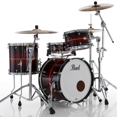 Pearl Reference One 3-pc. Shell Pack, Natural Banded Redburst (Cymbals and Hardware Not Included) (RF1C903XPS/C836) image 3