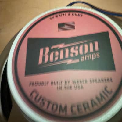 Benson Amps Monarch head and 2x12 cabinet 2025 - Beige tolex image 7