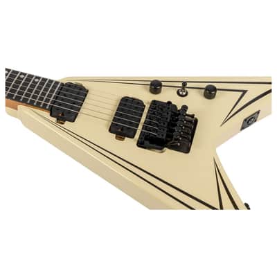 Spira V-420 AWH V-420 Series V-Style Roasted Poplar Body Canadian Roasted Maple Neck 6-String Electric Guitar image 4