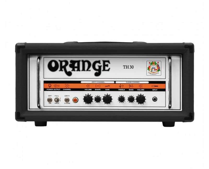 Orange Amplifiers TH30H 30/15/7 Watt Tube Guitar Head - Black - Open Box image 1