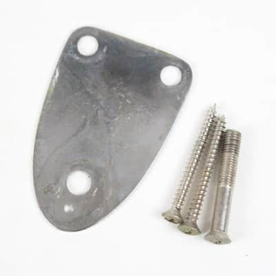 1970s Vintage Fender Stratocaster/Telecaster 3-Bolt Neck Plate ~Aged Patina~ Killer RELIC USA Strat/Tele image 3