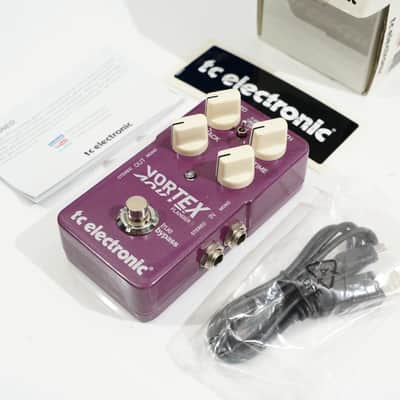 TC Electronic Vortex Flanger Stereo Pedal – TonePrint, True Bypass, Analog-Dry-Through image 1