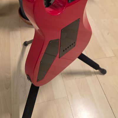 ESP THE JUNIOR Ferrari Red Jackson lawsuit headstock Japanese Super Strat MIJ JAPAN image 13