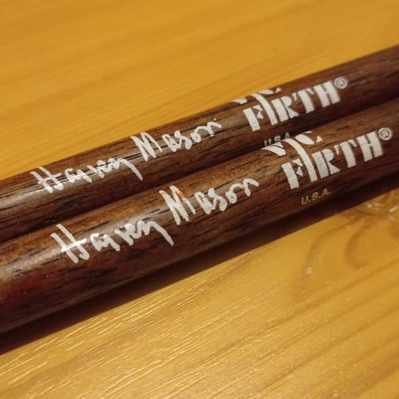 Vic Firth RARE, Collectable signature model Harvey Mason ( Hameleon 1st edition) 1992-1998 - Brown hickory ( Hameleon) image 1