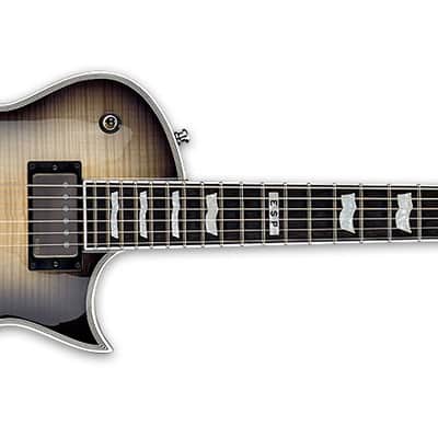 ESP E-II Eclipse FT FM BLKNB - Black Natural Burst - demo image 1